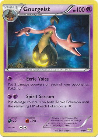 Gourgeist (2/30) [XY: Trainer Kit - Noivern] | Card Merchant Takapuna