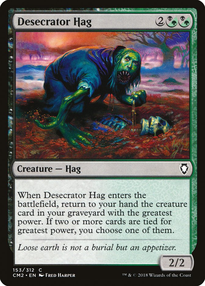 Desecrator Hag [Commander Anthology Volume II] | Card Merchant Takapuna