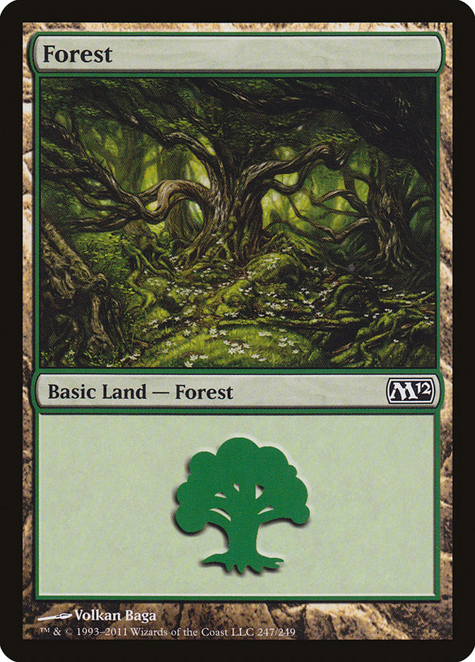 Forest (247) [Magic 2012] | Card Merchant Takapuna