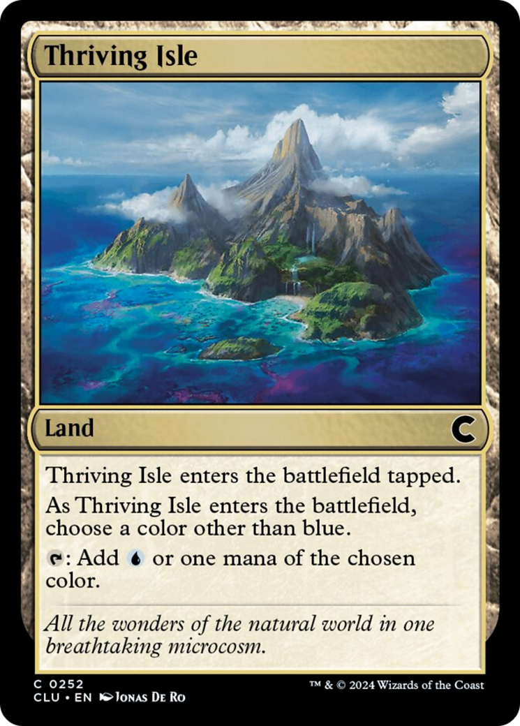 Thriving Isle [Ravnica: Clue Edition] | Card Merchant Takapuna