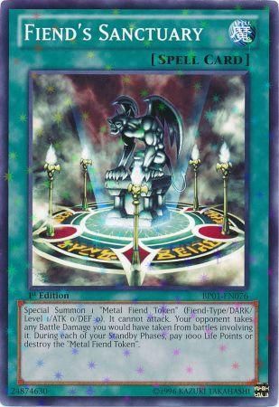 Fiend's Sanctuary [BP01-EN076] Starfoil Rare | Card Merchant Takapuna