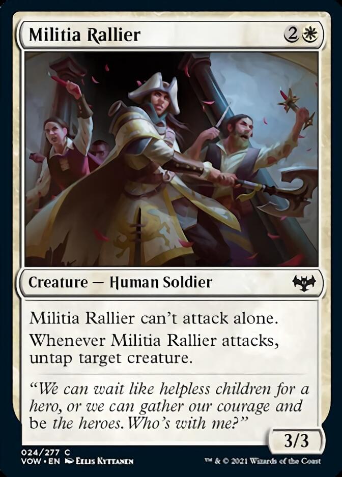 Militia Rallier [Innistrad: Crimson Vow] | Card Merchant Takapuna