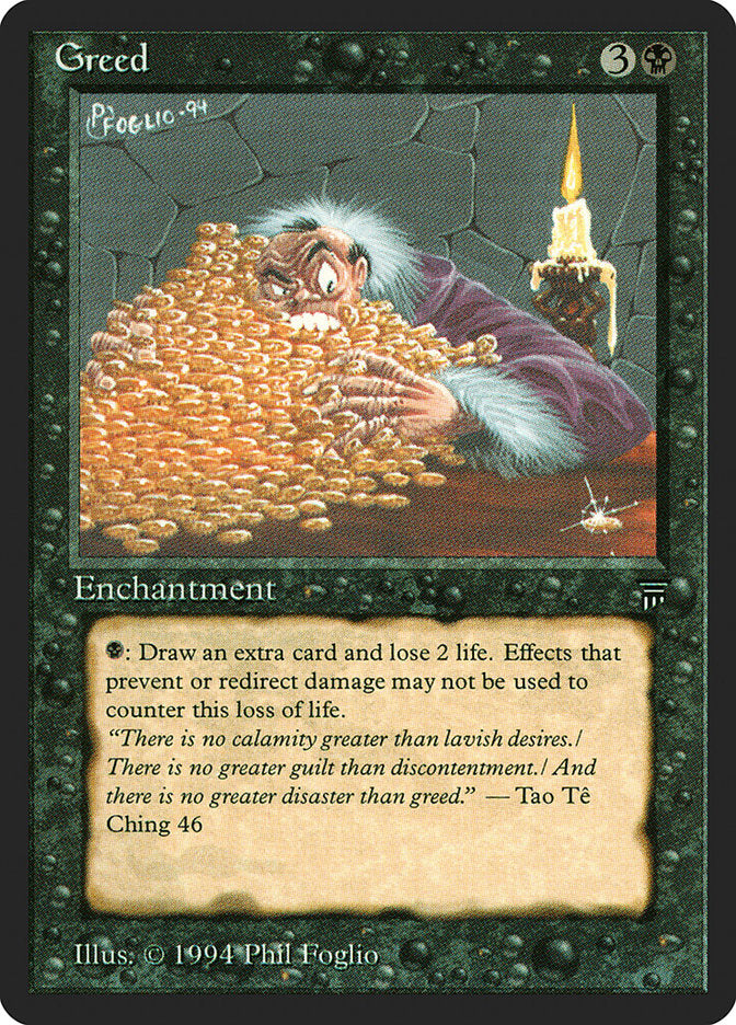 Greed [Legends] | Card Merchant Takapuna