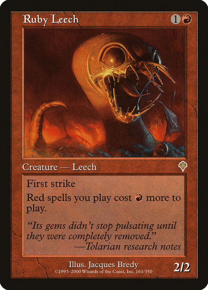 Ruby Leech [Invasion] | Card Merchant Takapuna