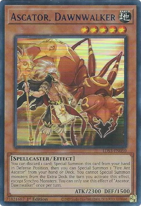 Ascator, Dawnwalker (Blue) [LDS3-EN050] Ultra Rare | Card Merchant Takapuna