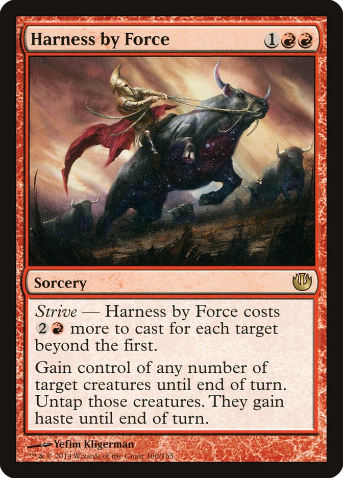 Harness by Force [Journey into Nyx] | Card Merchant Takapuna