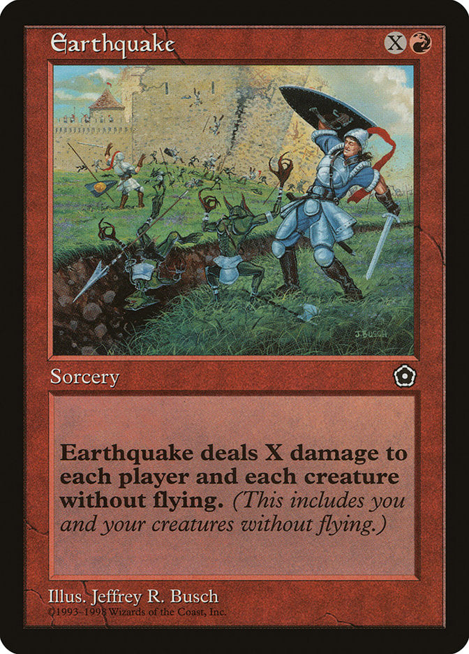 Earthquake [Portal Second Age] | Card Merchant Takapuna