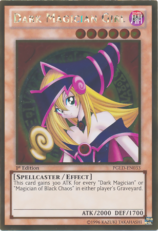 Dark Magician Girl [PGLD-EN033] Gold Rare | Card Merchant Takapuna