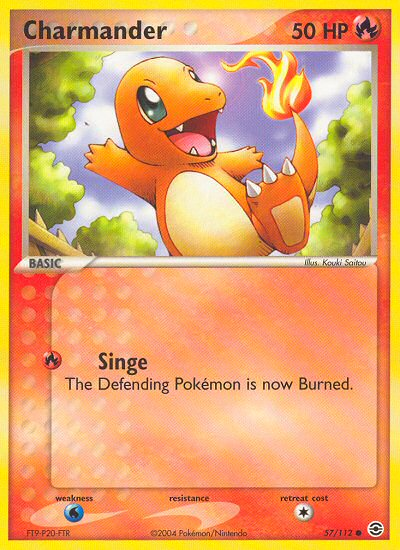 Charmander (57/112) [EX: FireRed & LeafGreen] | Card Merchant Takapuna