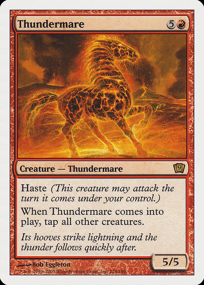 Thundermare [Ninth Edition] | Card Merchant Takapuna