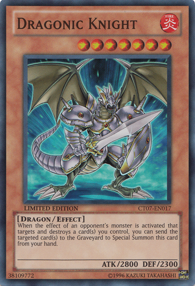 Dragonic Knight [CT07-EN017] Super Rare | Card Merchant Takapuna