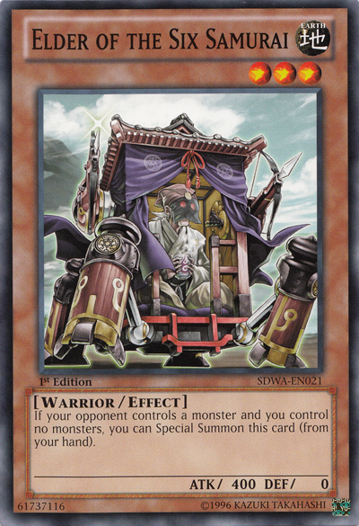 Elder of the Six Samurai [SDWA-EN021] Common | Card Merchant Takapuna