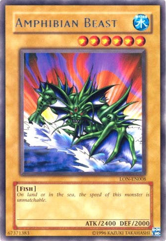 Amphibian Beast [LON-EN008] Rare | Card Merchant Takapuna