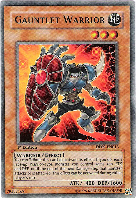 Gauntlet Warrior [DP09-EN013] Ultra Rare | Card Merchant Takapuna