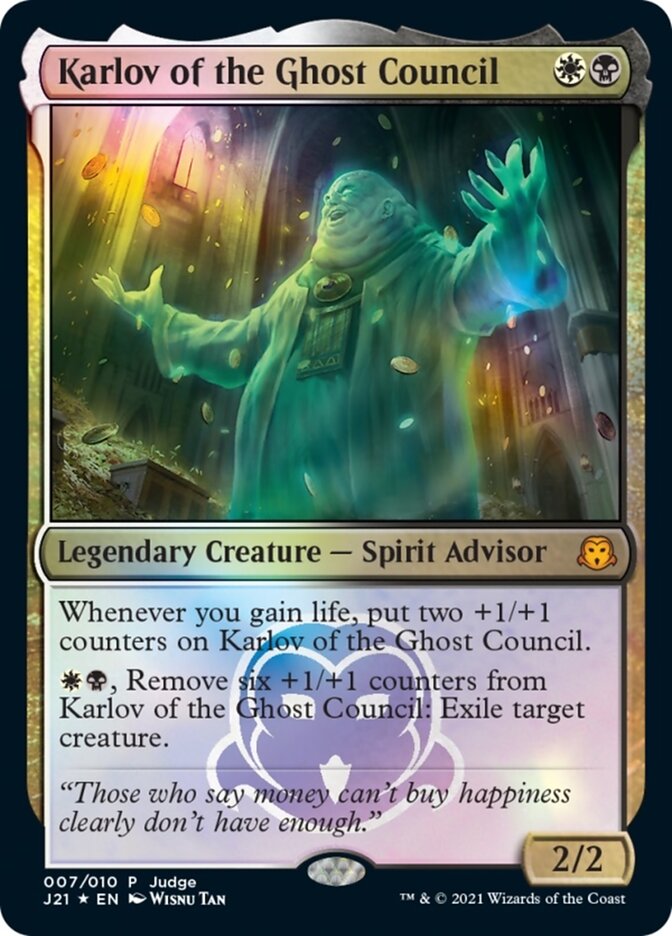 Karlov of the Ghost Council [Judge Gift Cards 2021] | Card Merchant Takapuna