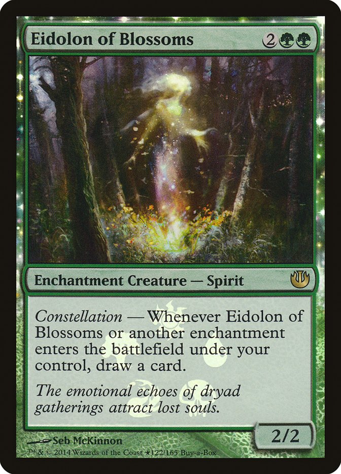 Eidolon of Blossoms (Buy-A-Box) [Journey into Nyx Promos] | Card Merchant Takapuna