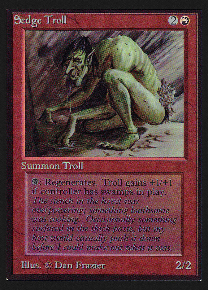 Sedge Troll [Collectors' Edition] | Card Merchant Takapuna