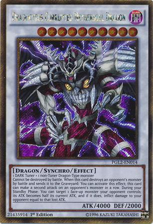 Dragocytos Corrupted Nethersoul Dragon [PGL2-EN014] Gold Secret Rare | Card Merchant Takapuna