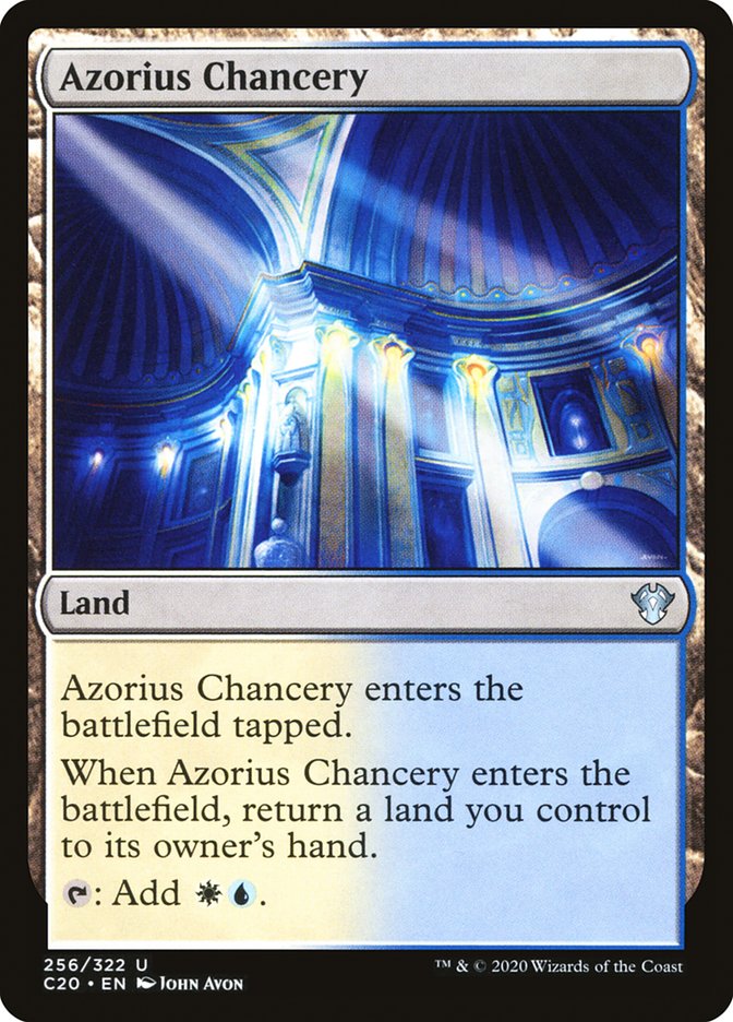 Azorius Chancery [Commander 2020] | Card Merchant Takapuna