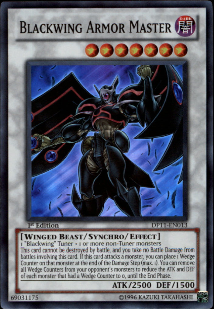 Blackwing Armor Master [DP11-EN013] Super Rare | Card Merchant Takapuna