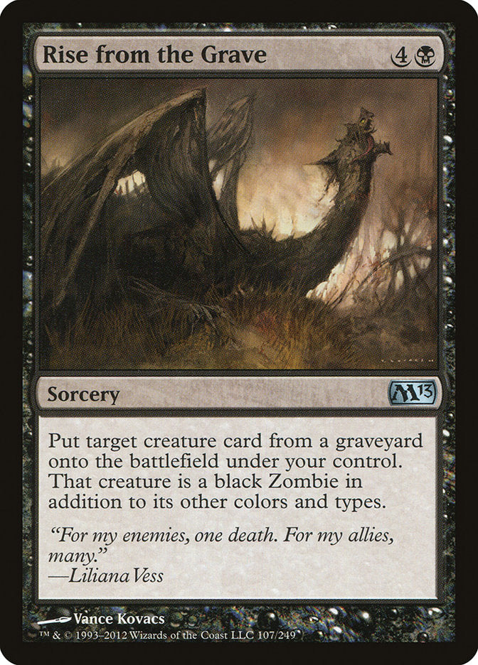 Rise from the Grave [Magic 2013] | Card Merchant Takapuna