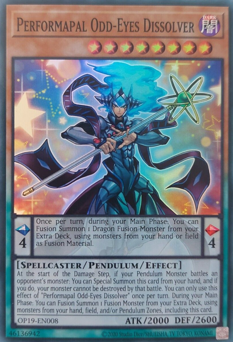 Performapal Odd-Eyes Dissolver [OP19-EN008] Super Rare | Card Merchant Takapuna