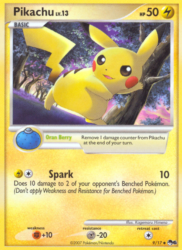 Pikachu (9/17) [POP Series 6] | Card Merchant Takapuna