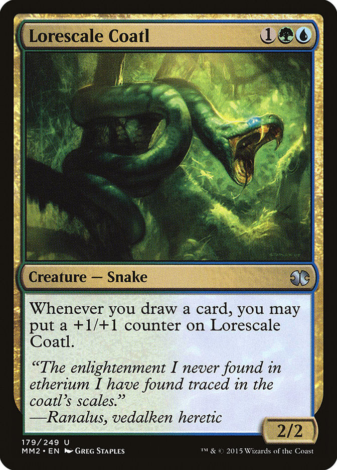 Lorescale Coatl [Modern Masters 2015] | Card Merchant Takapuna