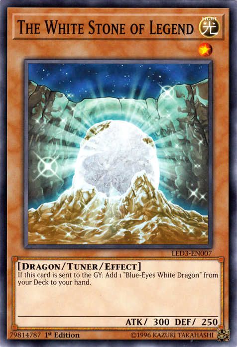 The White Stone of Legend [LED3-EN007] Common | Card Merchant Takapuna