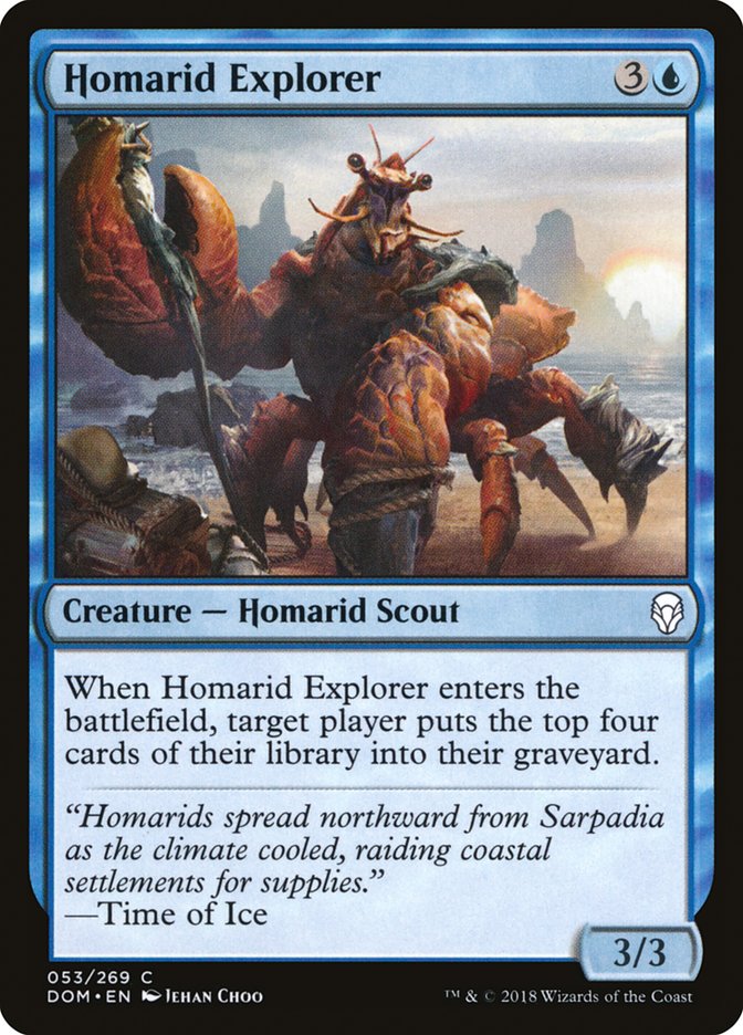 Homarid Explorer [Dominaria] | Card Merchant Takapuna