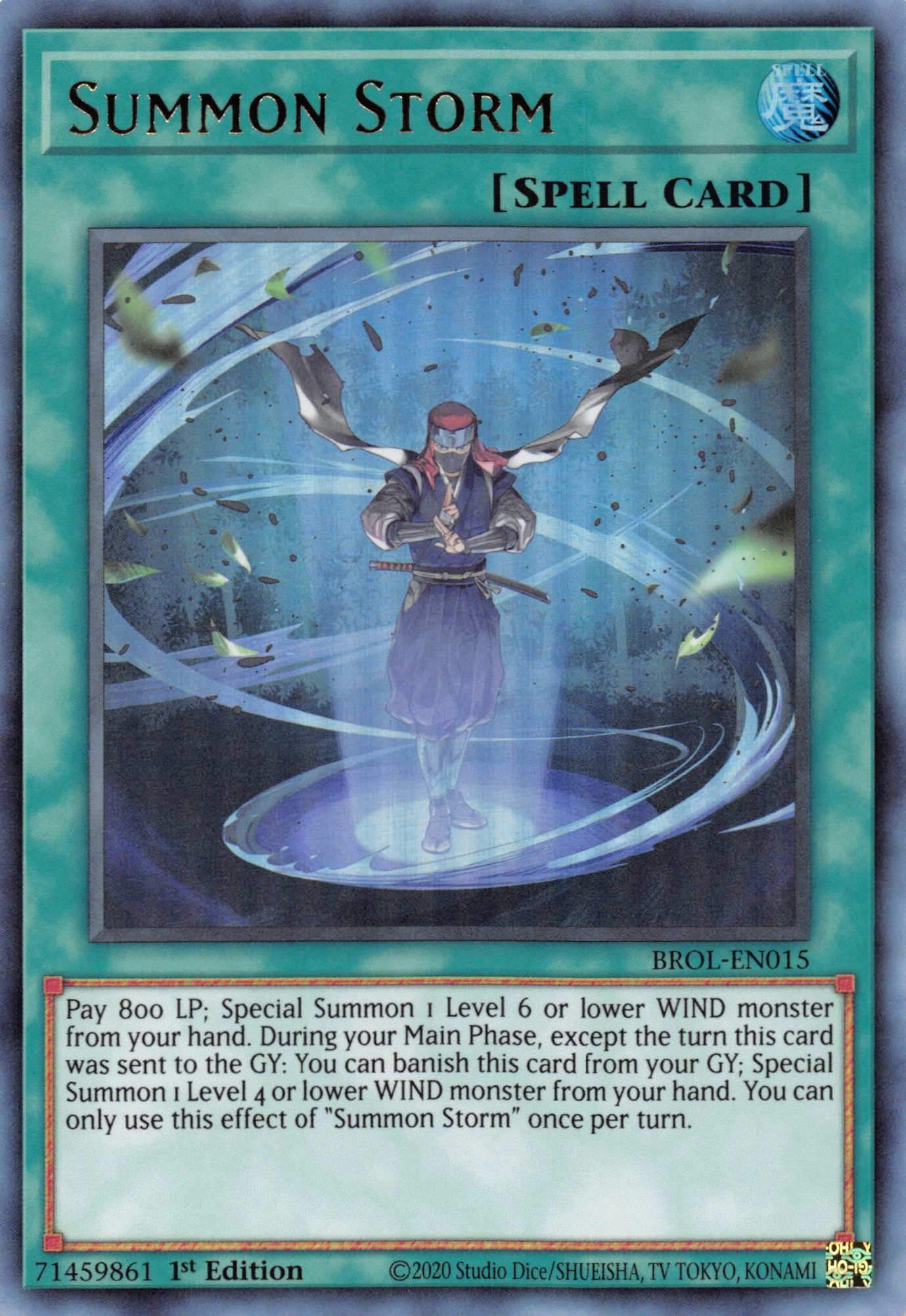 Summon Storm [BROL-EN015] Ultra Rare | Card Merchant Takapuna