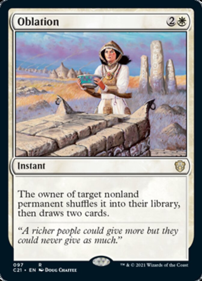 Oblation [Commander 2021] | Card Merchant Takapuna