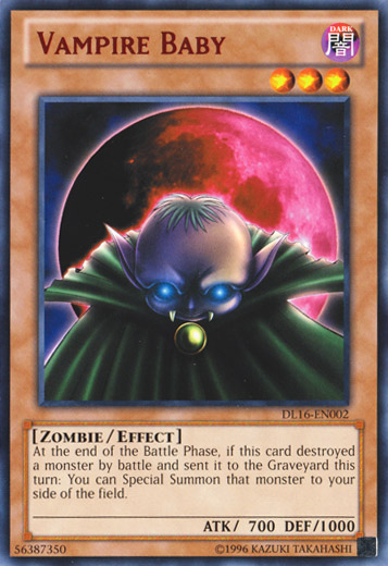 Vampire Baby (Red) [DL16-EN002] Rare | Card Merchant Takapuna