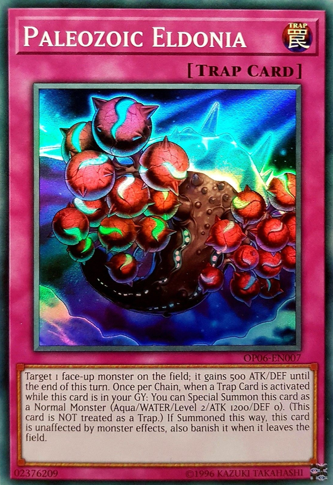 Paleozoic Eldonia [OP06-EN007] Super Rare | Card Merchant Takapuna