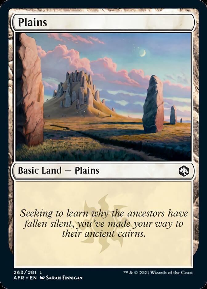 Plains (263) [Dungeons & Dragons: Adventures in the Forgotten Realms] | Card Merchant Takapuna