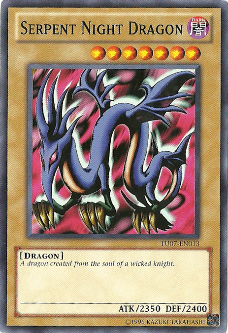 Serpent Night Dragon [TU07-EN013] Common | Card Merchant Takapuna