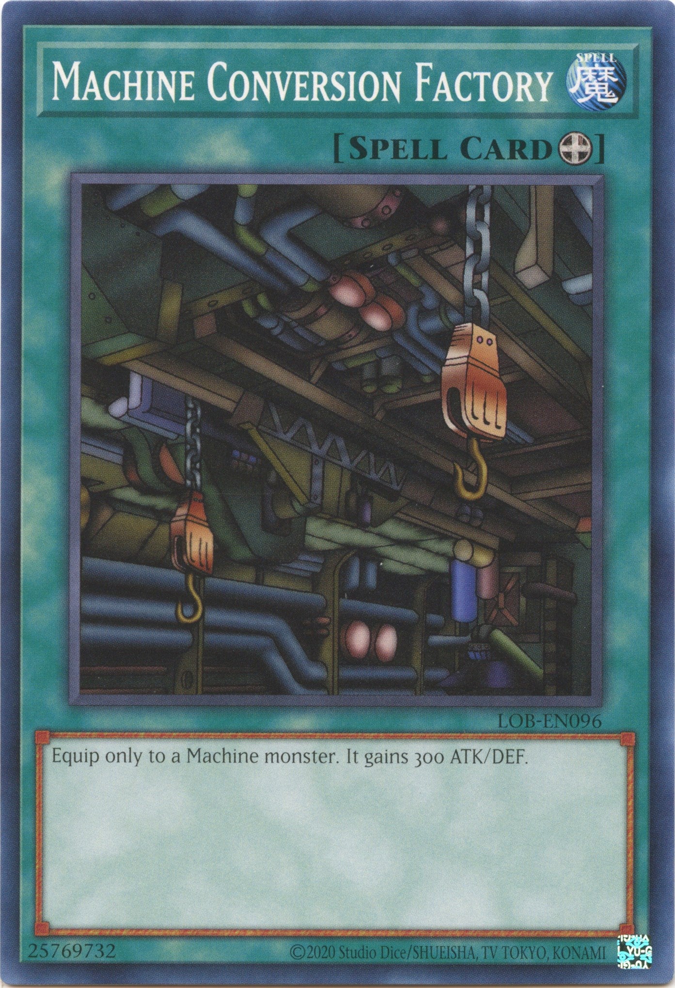 Machine Conversion Factory (25th Anniversary) [LOB-EN096] Common | Card Merchant Takapuna