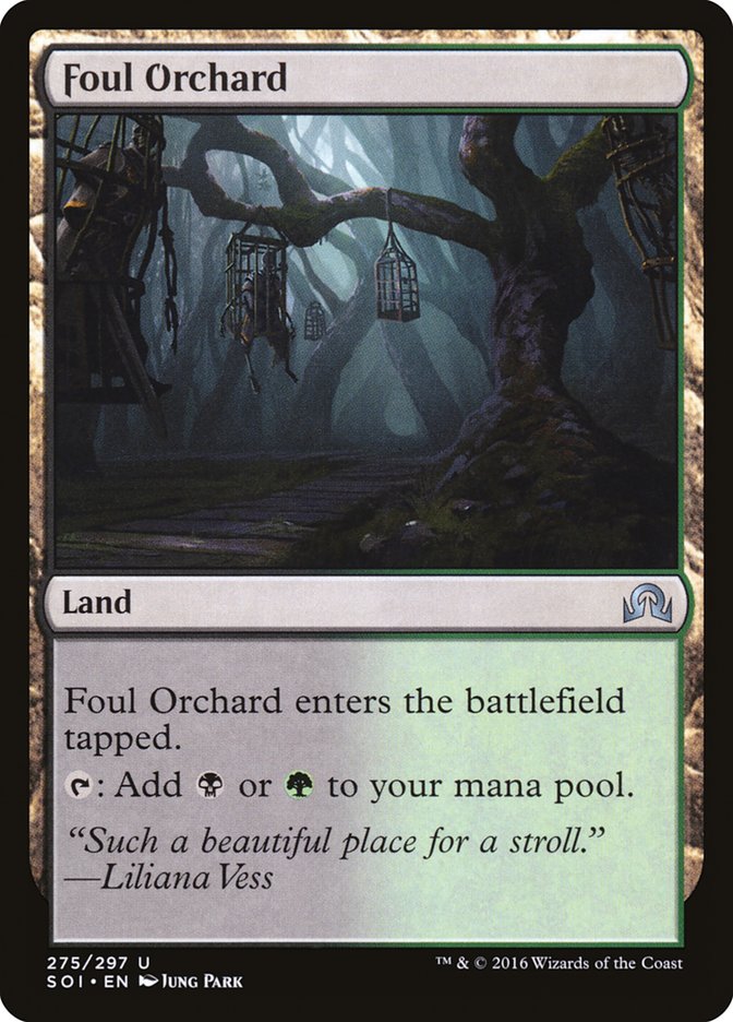 Foul Orchard [Shadows over Innistrad] | Card Merchant Takapuna