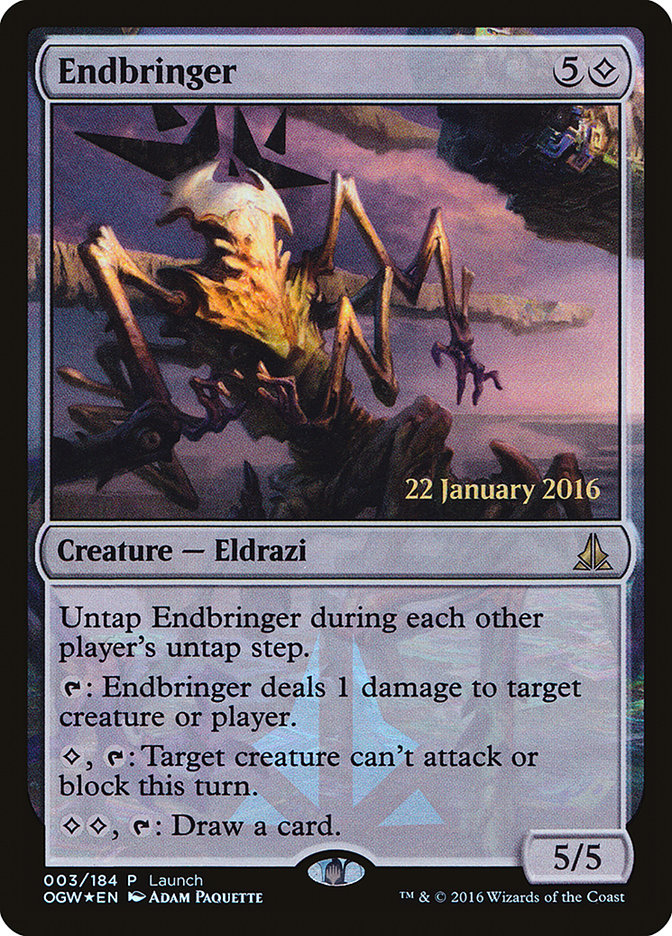 Endbringer (Launch) [Oath of the Gatewatch Promos] | Card Merchant Takapuna