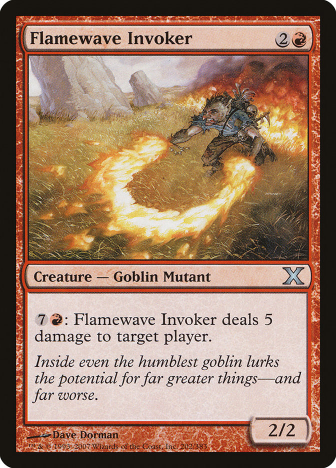 Flamewave Invoker [Tenth Edition] | Card Merchant Takapuna