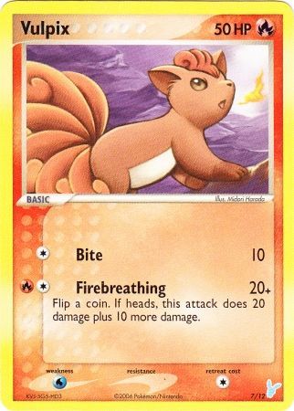 Vulpix (7/12) [EX: Trainer Kit 2 - Minun] | Card Merchant Takapuna