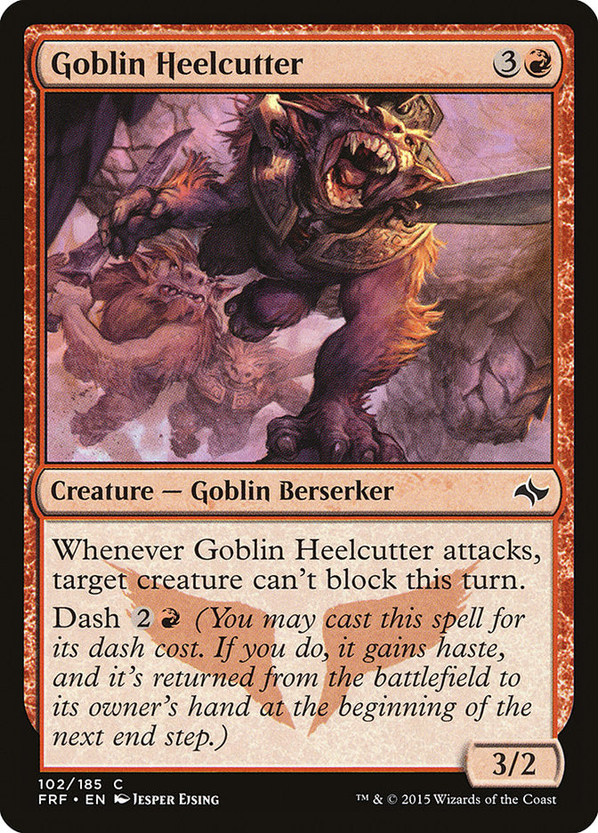 Goblin Heelcutter [Fate Reforged] | Card Merchant Takapuna