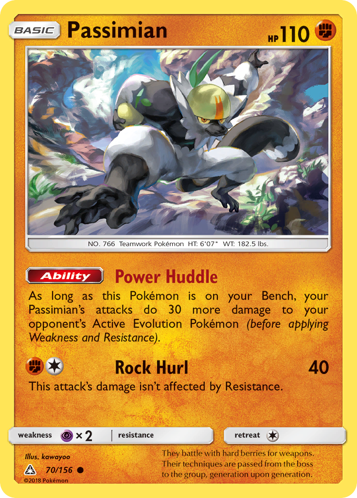 Passimian (70/156) [Sun & Moon: Ultra Prism] | Card Merchant Takapuna