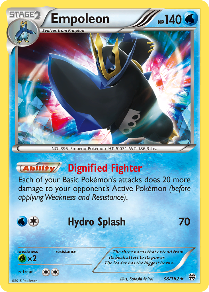 Empoleon (38/162) [XY: BREAKthrough] | Card Merchant Takapuna