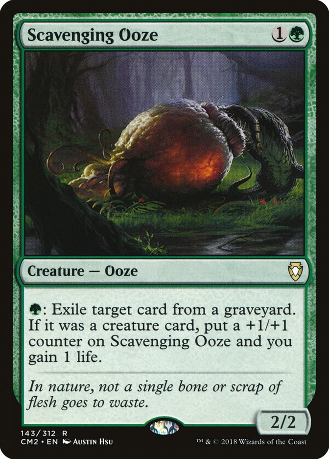 Scavenging Ooze [Commander Anthology Volume II] | Card Merchant Takapuna