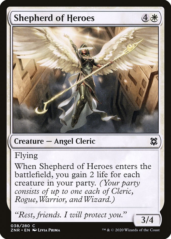 Shepherd of Heroes [Zendikar Rising] | Card Merchant Takapuna