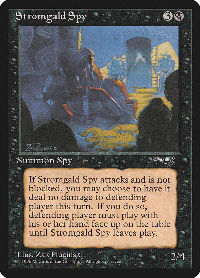 Stromgald Spy [Alliances] | Card Merchant Takapuna