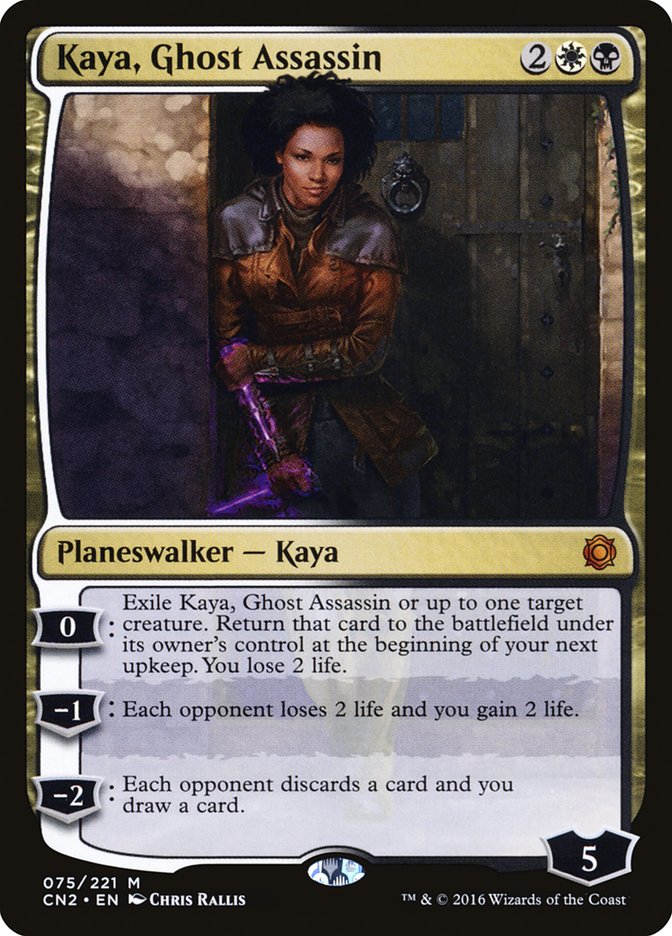 Kaya, Ghost Assassin (075/221) [Conspiracy: Take the Crown] | Card Merchant Takapuna