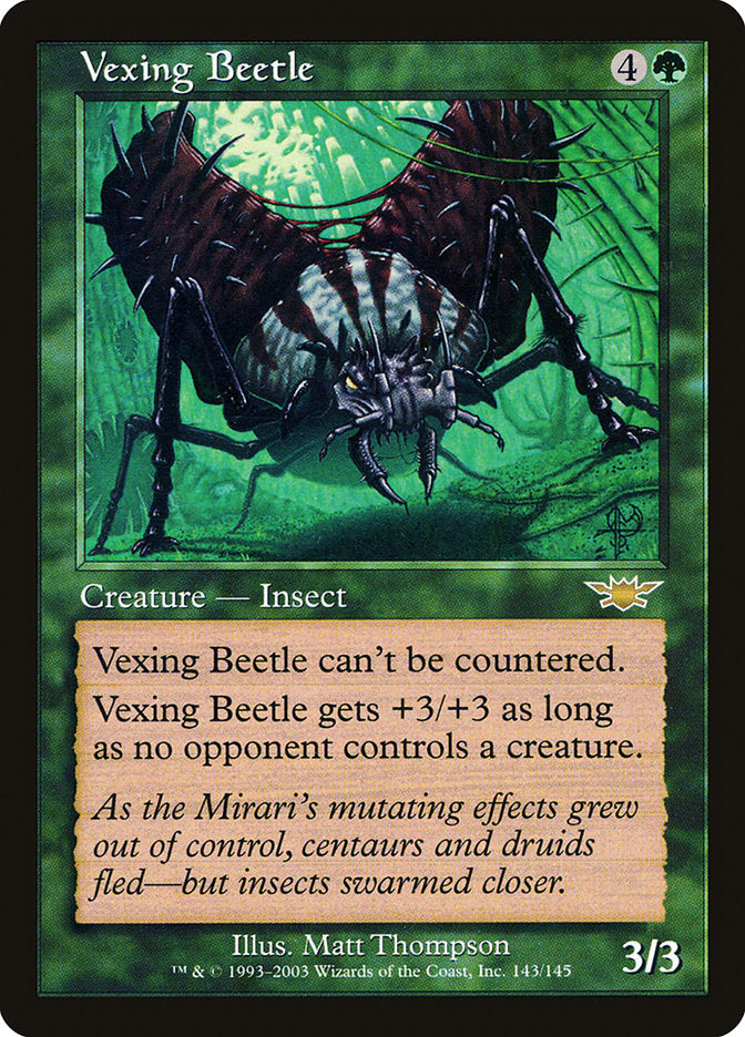 Vexing Beetle [Legions] | Card Merchant Takapuna