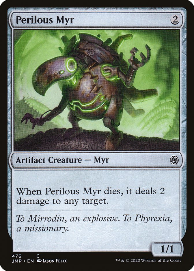 Perilous Myr [Jumpstart] | Card Merchant Takapuna